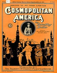 Cosmopolitan America Concert Band sheet music cover Thumbnail